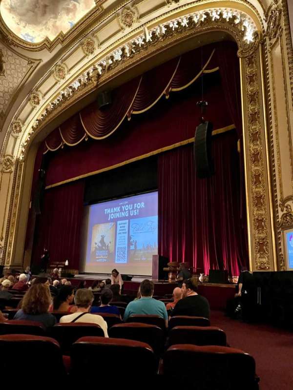 Palace Theatre, Albany, bloc: Orch R, rangée: D, place: 44