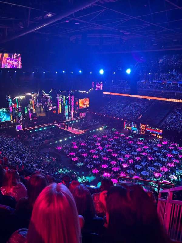 The O2, London, bloc: 407, rangée: G, place: 604