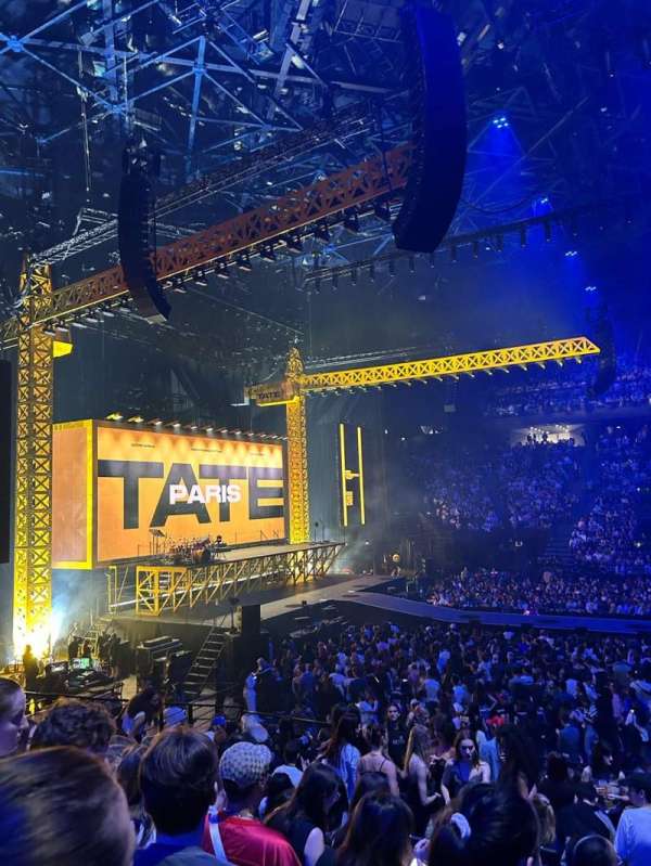 Accor Arena, bloc: Balcon O, rangée: 14, place: 08