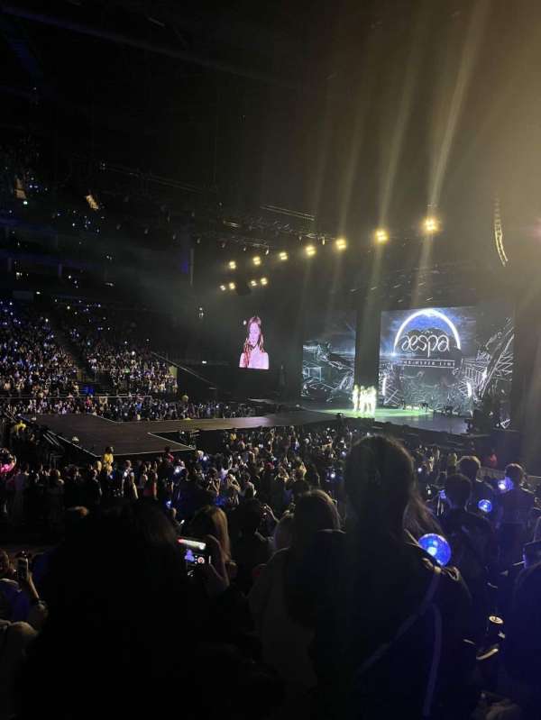 The O2, London, bloc: 111, rangée: L, place: 352