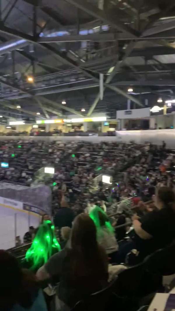 Accesso ShoWare Center, bloc: 119, rangée: 18, place: 9