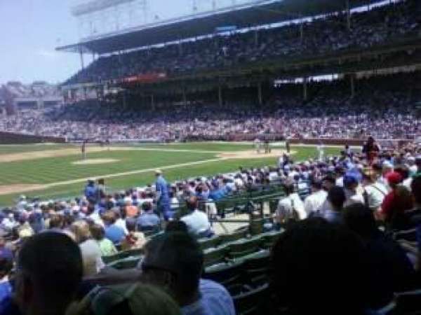 Wrigley Field, bloc: 110, rangée: 9