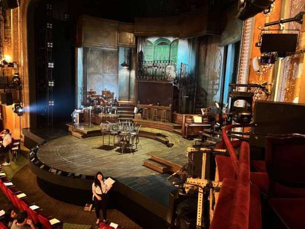 Walter Kerr Theatre, bloc: Box, rangée: 1, place: 8