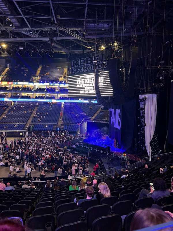 The O2, London, bloc: D111, rangée: ZZ, place: 139