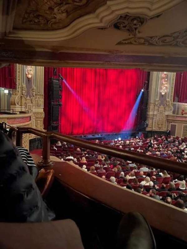 James M. Nederlander Theatre, bloc: Dress Circle L, rangée: HH, place: 1