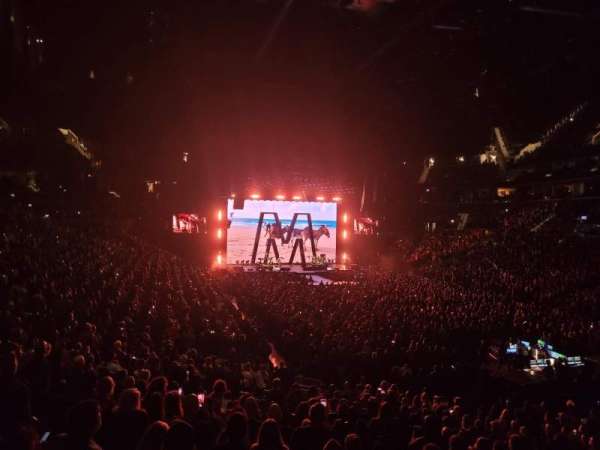 Barclays Center, bloc: 19, rangée: 19W, place: 4