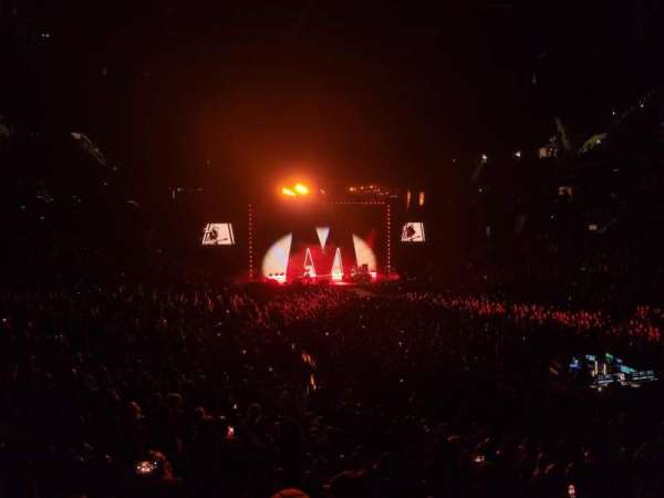 Barclays Center, bloc: 19, rangée: 19W, place: 4