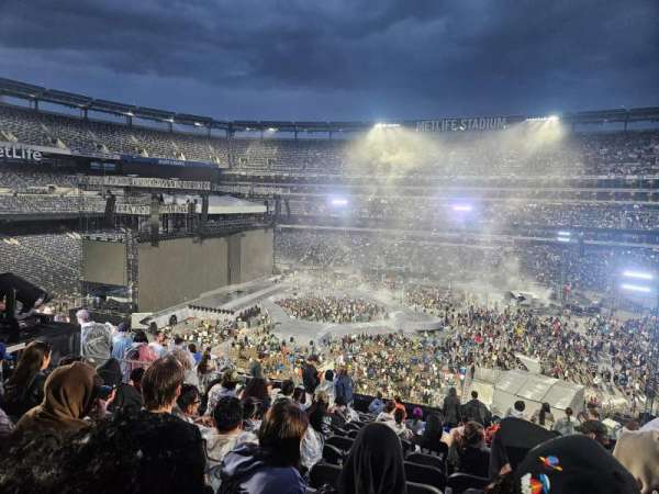 MetLife Stadium, bloc: 237, rangée: 14, place: 15