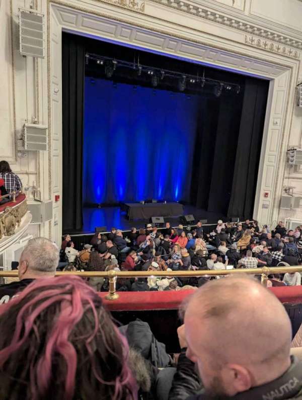 Wilbur Theatre, bloc: Mezzanine L, rangée: C, place: 13