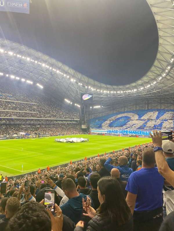 Stade Vélodrome, bloc: Ganay X, rangée: 35, place: 9