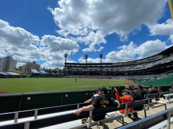 PNC Park, bloc: 134, rangée: D, place: 8
