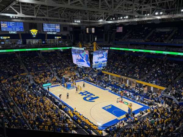 Petersen Events Center, bloc: 204, rangée: E, place: 18