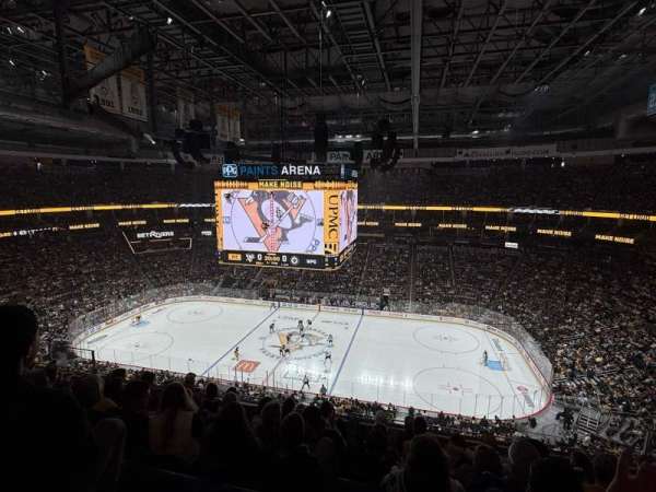 PPG Paints Arena, bloc: 218, rangée: G, place: 7