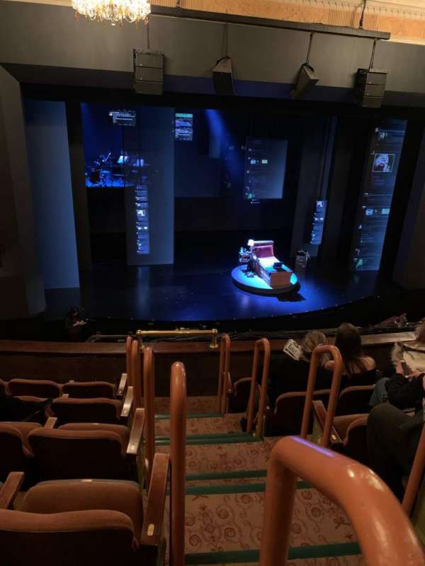 Music Box Theatre, bloc: Mezzanine L, rangée: F, place: 1