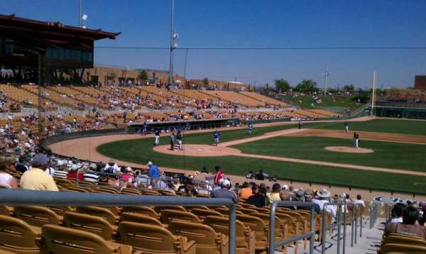 Camelback Ranch, bloc: 108, rangée: 18, place: 10