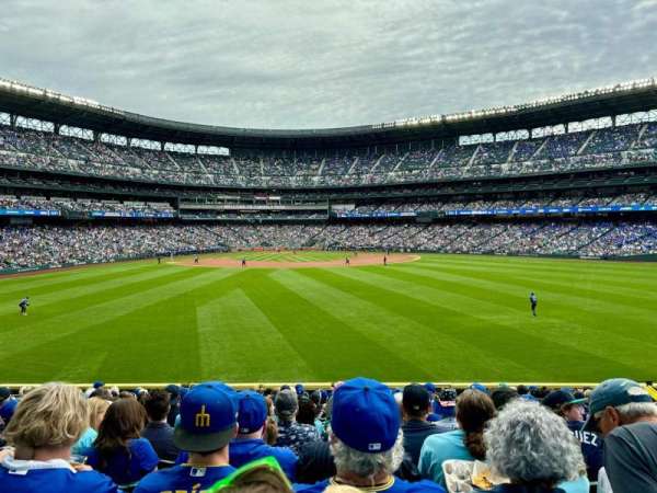 T-Mobile Park, bloc: 103, rangée: 38, place: 4