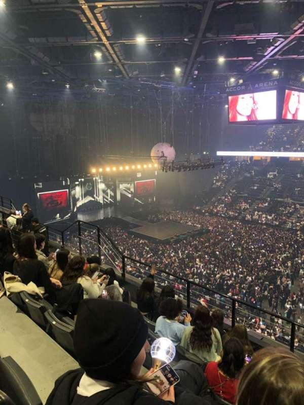 Accor Arena, bloc: Balcon R, rangée: 86, place: 7