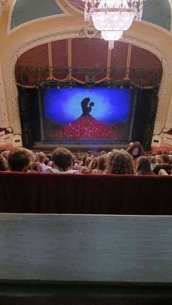 Orpheum Theatre, Minneapolis, bloc: Balcony 7, rangée: Q, place: 3