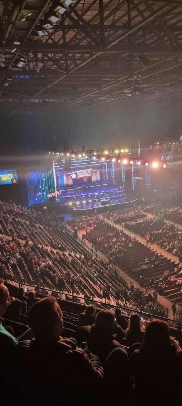 AO Arena, bloc: 206, rangée: K, place: 27