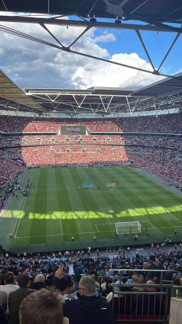 Wembley Stadium, bloc: 541, rangée: 20, place: 48