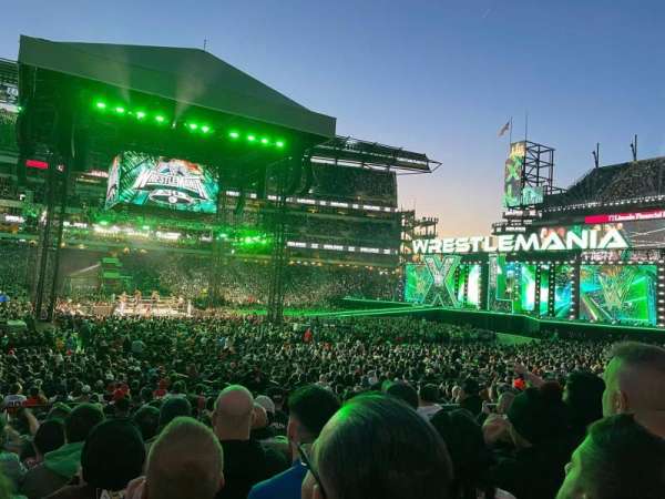 Lincoln Financial Field, bloc: 119, rangée: 14, place: 11