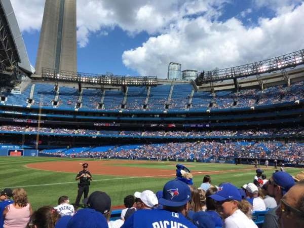 Rogers Centre, bloc: 130AR, rangée: 8, place: 1