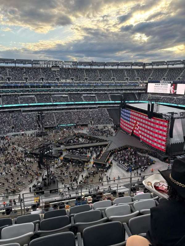 MetLife Stadium, bloc: 315, rangée: 9, place: 8