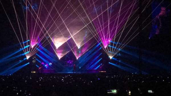 The O2, London, bloc: 106, rangée: H, place: 177