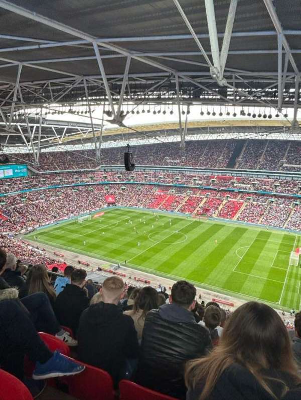 Wembley Stadium, bloc: 523, rangée: 38, place: 280