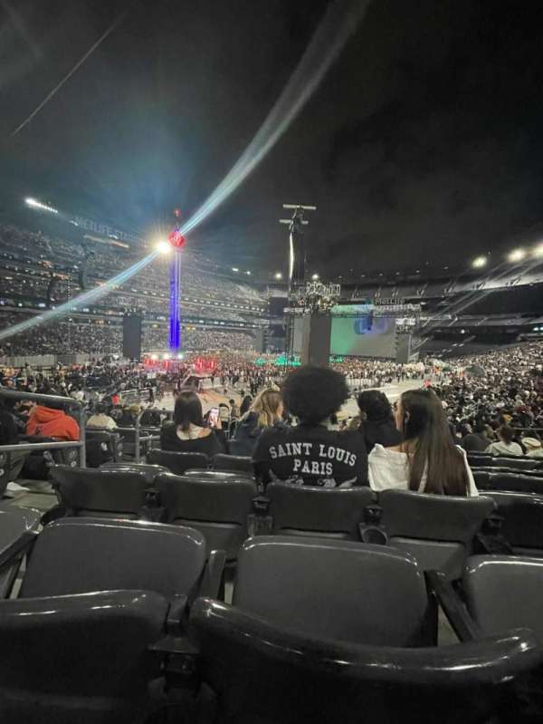 MetLife Stadium, bloc: 121, rangée: 22, place: 22