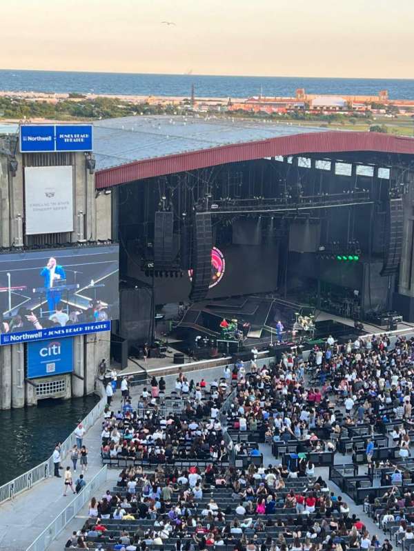 Jones Beach Theater, bloc: 310, rangée: K, place: 12