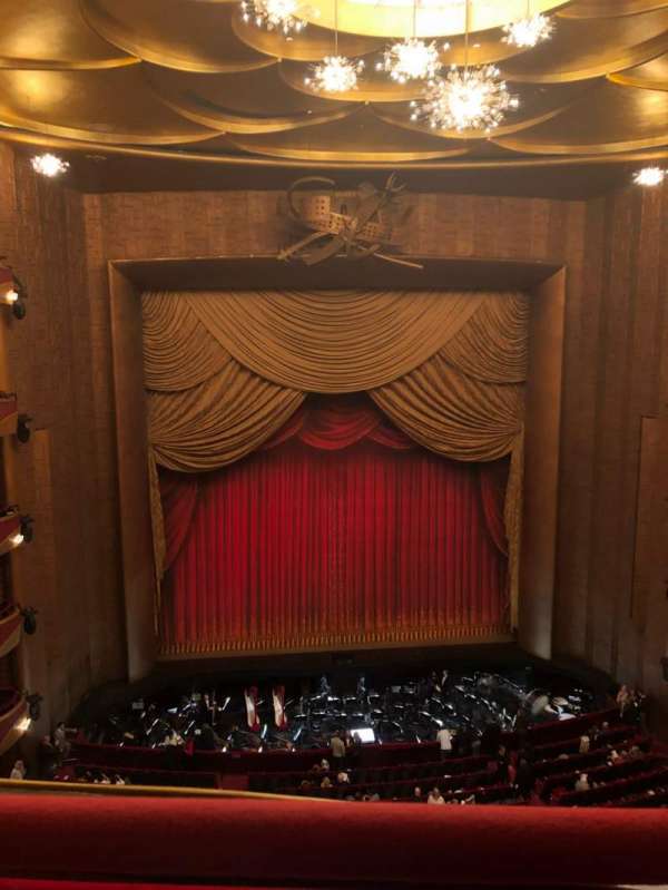 Metropolitan Opera House - Lincoln Center, bloc: Balcony LC, rangée: A, place: 115