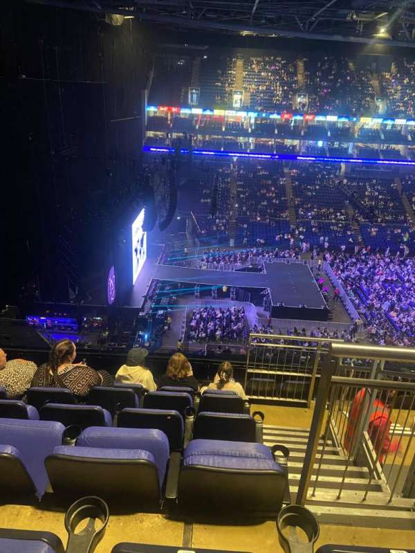The O2, London, bloc: 402, rangée: H, place: 481