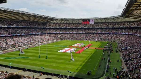 Twickenham Stadium, bloc: M17, rangée: 68, place: 38
