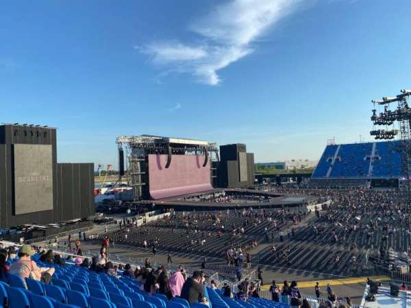 Rogers Stadium, bloc: E123, rangée: 23, place: 7