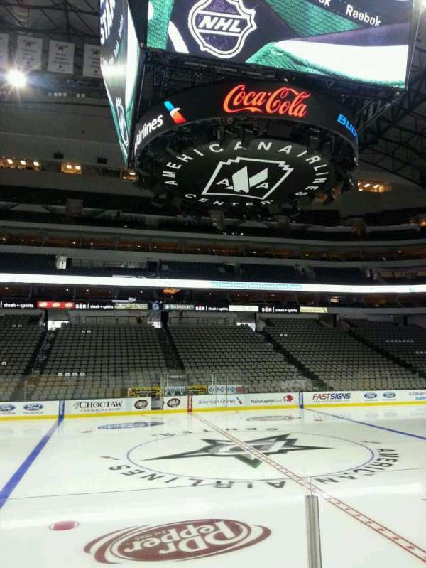 American Airlines Center, bloc: 119, rangée: F, place: 10