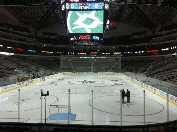 American Airlines Center, bloc: 112, rangée: M, place: 15