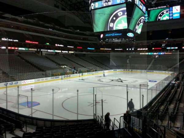 American Airlines Center, bloc: 111, rangée: O, place: 6