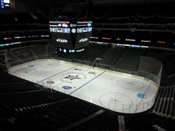 American Airlines Center, bloc: 306, rangée: C, place: 13