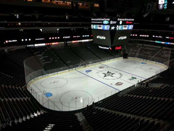 American Airlines Center, bloc: 331, rangée: A, place: 1