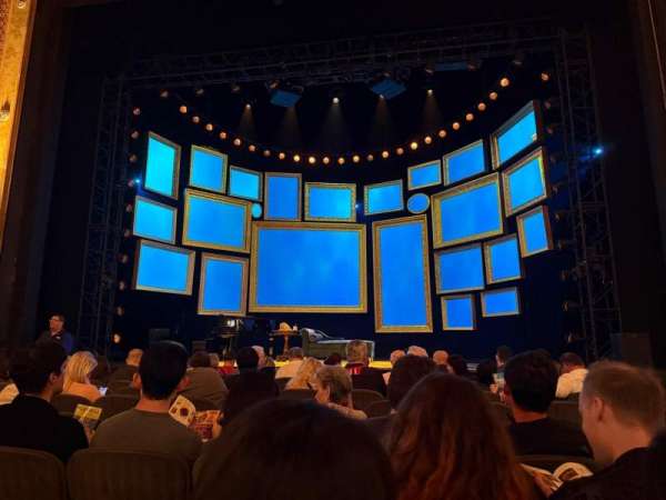 Nederlander Theatre, bloc: Orchestra C, rangée: H, place: 104