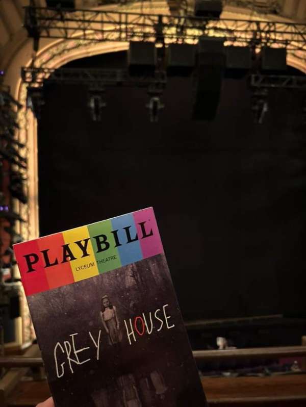 Lyceum Theatre, Broadway, bloc: Mezzanine C, rangée: B, place: 111