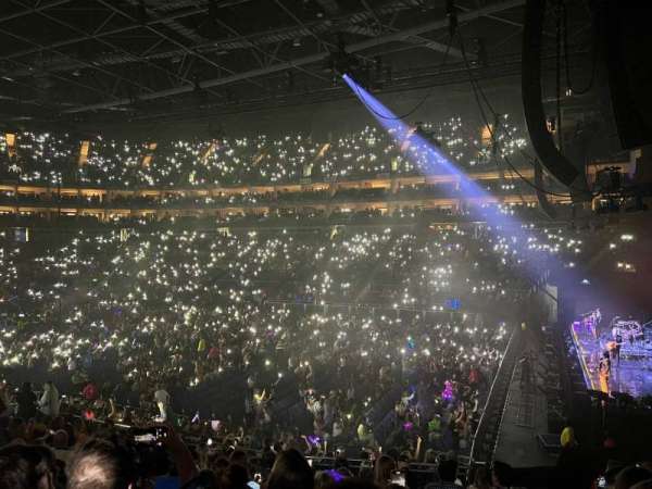 The O2, London, bloc: 113, rangée: U, place: 398