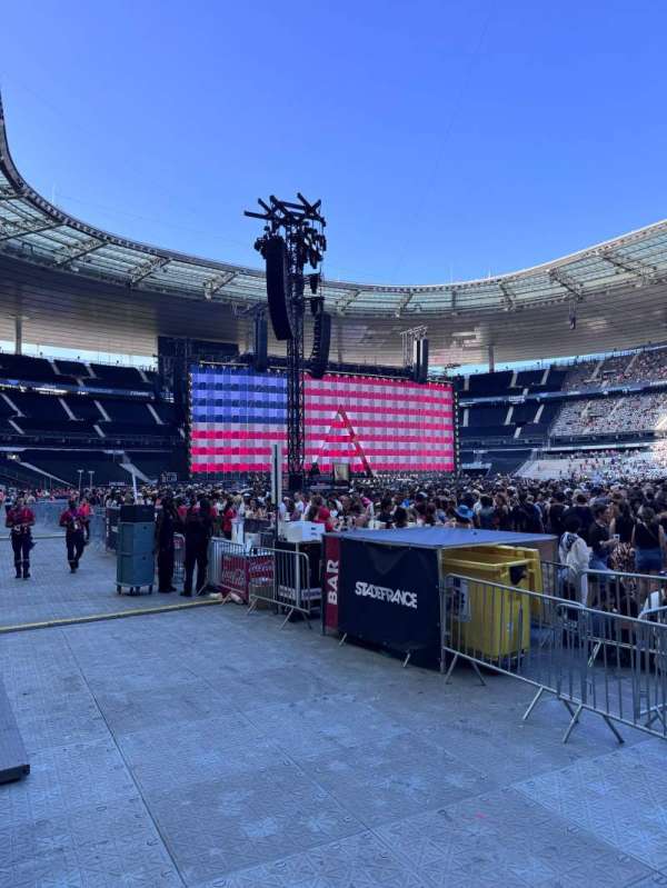 Stade de France, bloc: U8, rangée: 1, place: 15