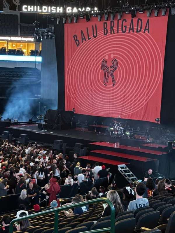 American Airlines Center, bloc: 107, rangée: U, place: 8