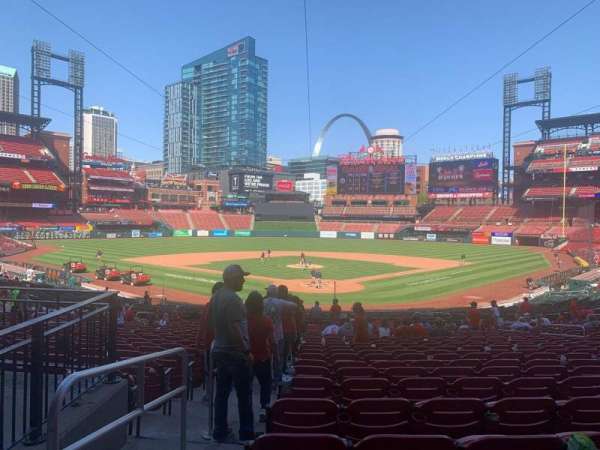 Busch Stadium, bloc: 150, rangée: 23, place: 20