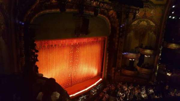 New Amsterdam Theatre, bloc: Balcony L, rangée: a, place: 31