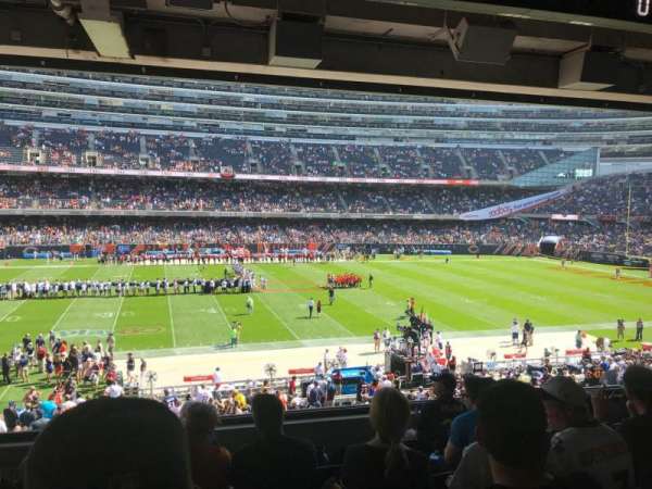 Soldier Field, bloc: 239, rangée: 7, place: 3