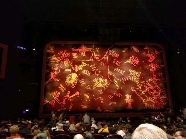 Minskoff Theatre, bloc: Orchestra C, rangée: P, place: 110