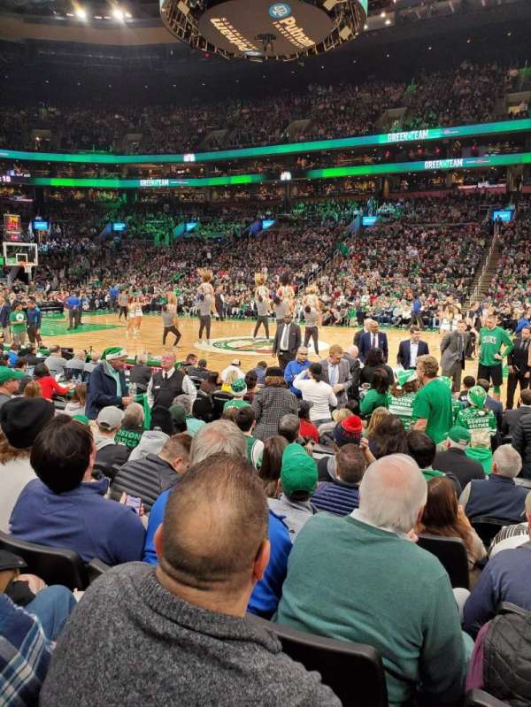 TD Garden, bloc: 21, rangée: 7, place: 12